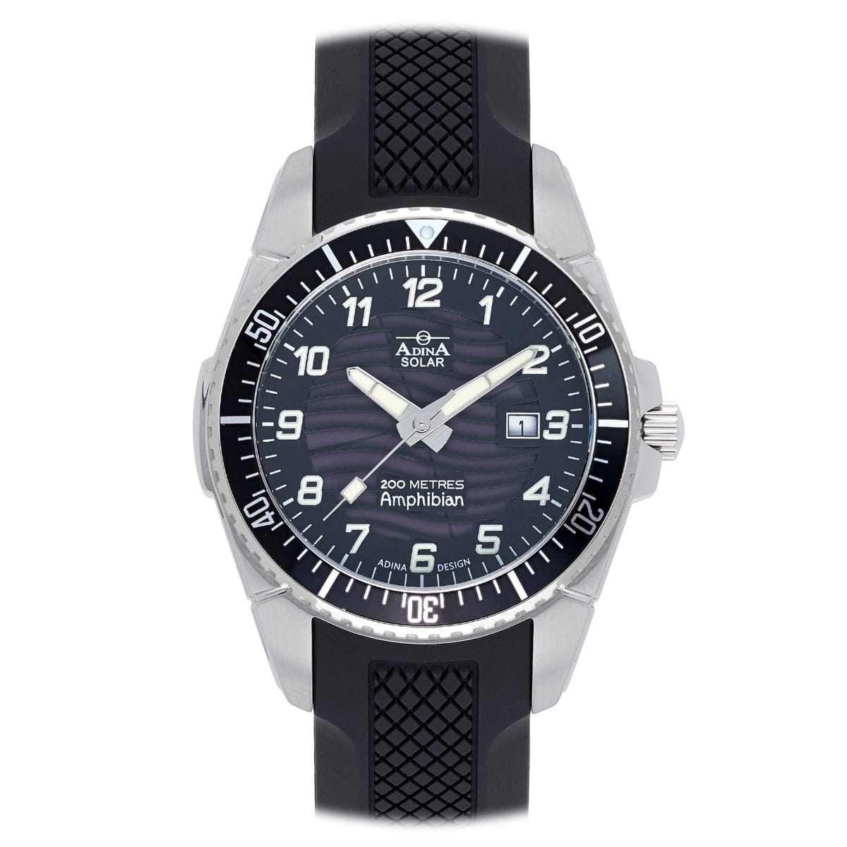 Solar Amphibian Dive Watch NK142-SS2FS
