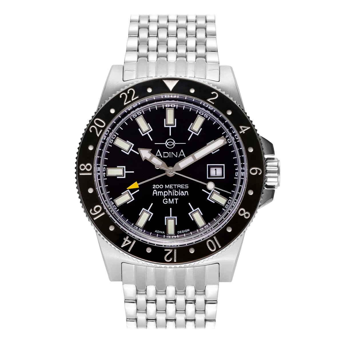 Amphibian 200m GMT Divers CT119S2XM