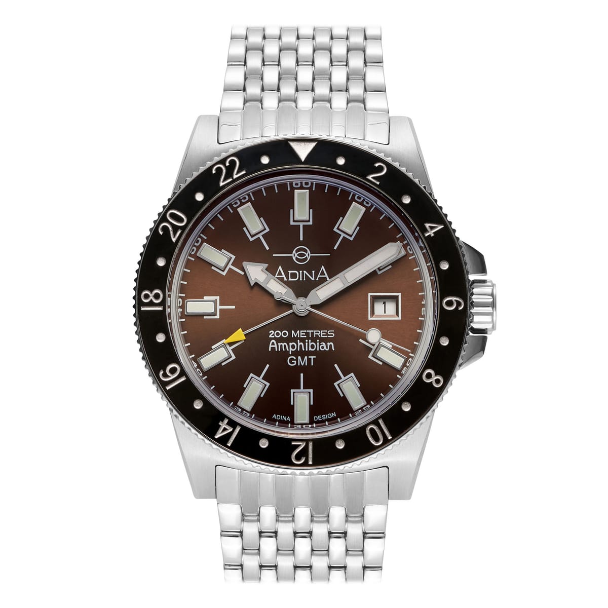 Amphibian 200m GMT Divers CT119SBXM