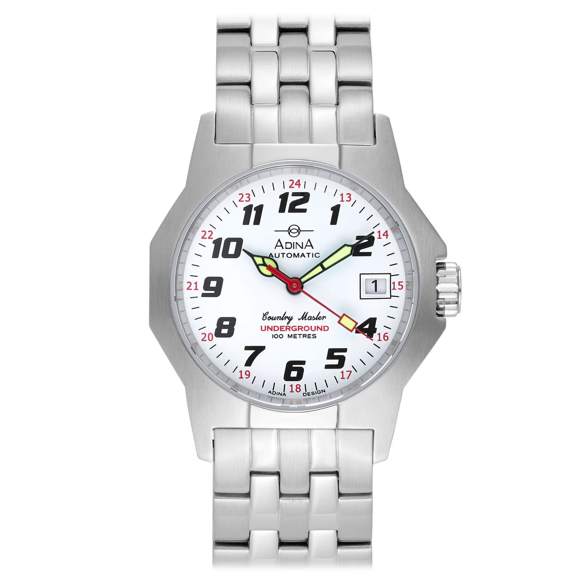 Automatic Underground Country Master Mining Watch NK151S1FB