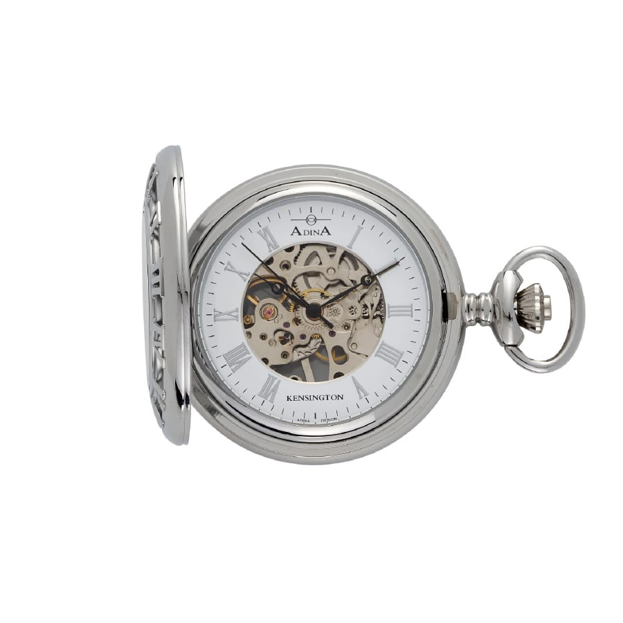 Kensington Mechanical Skeleton Pocket Watch PW5670D1RP