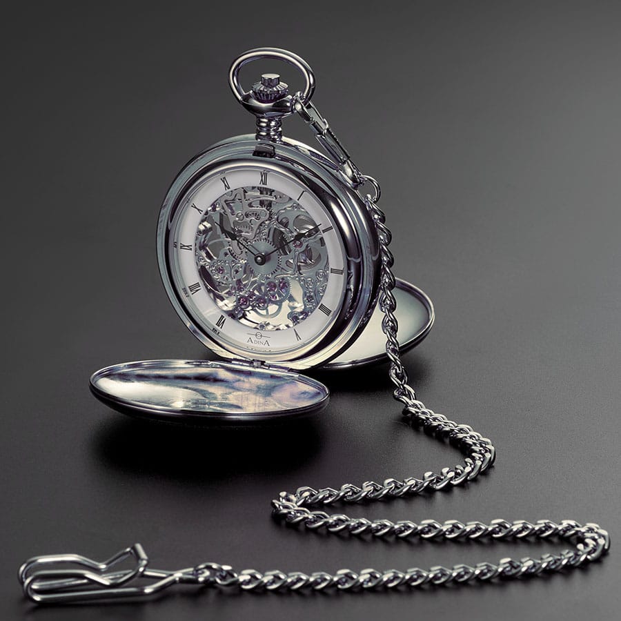 Kensington Mechanical Double Hunter Pocket Watch PW57520D1RP