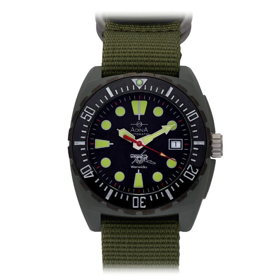Adina Automatic Warwick Firearms Mil Spec Edition Watch CT115 (Jungle)