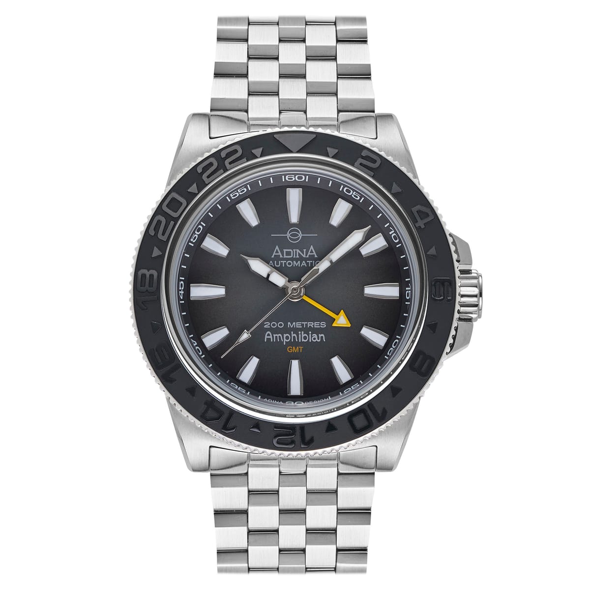 Amphibian Automatic GMT Dive Watch CT137S2XB