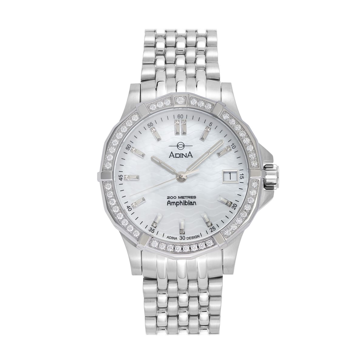 Diamond Set Automatic Amphibian Dive Watch CT138 S0XBD