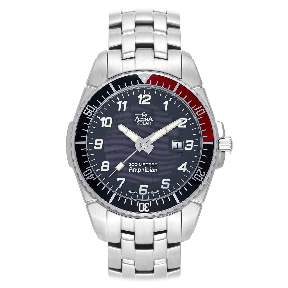Solar Amphibian Dive Watch NK142-SP2FB