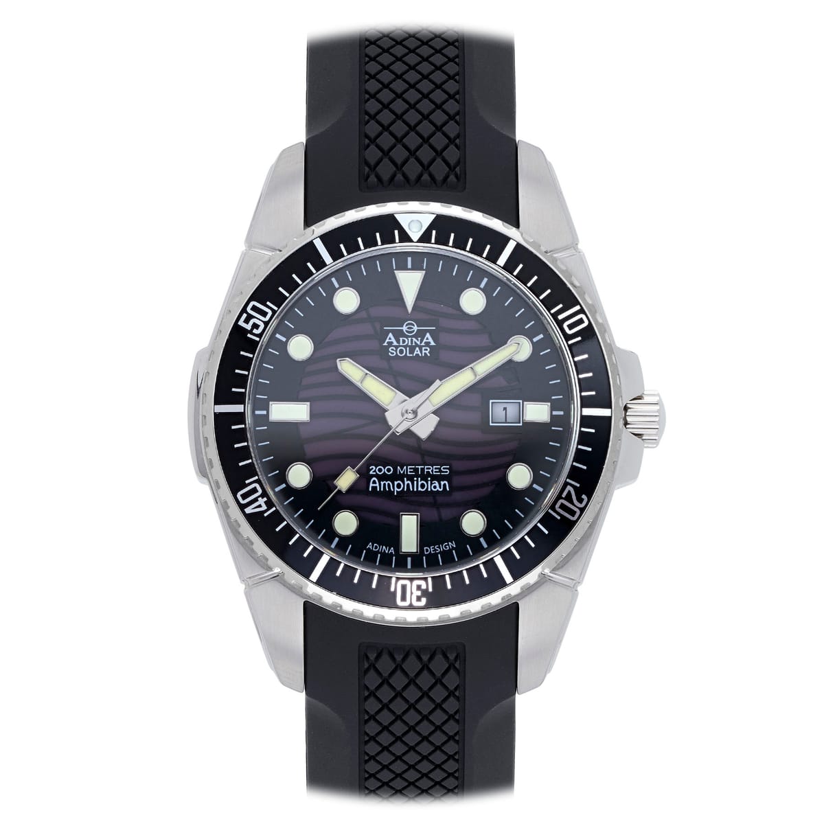 Solar Amphibian Dive Watch NK142-SS2XS