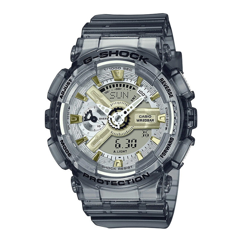 G SHOCK S SERIES DUO SKELETON MET DIAL WATCH